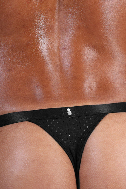 Now-Or-Never Mesh Thong